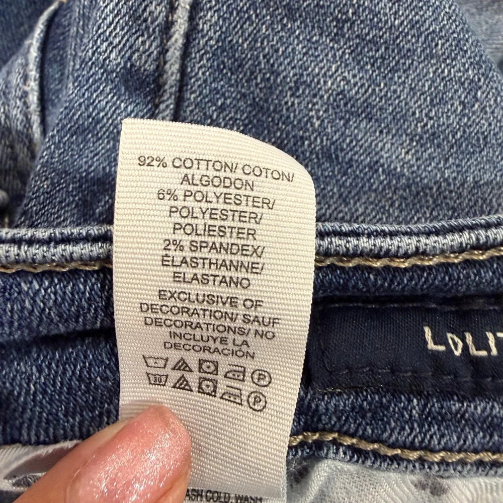 Lucky Brand Lolita‎ Skinny Jeans Womens 6/28 Regular Blue Medium Wash Denim